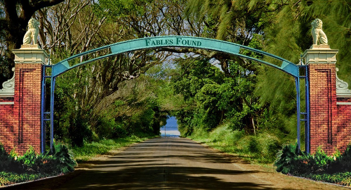 The iron gate reading Fables Found